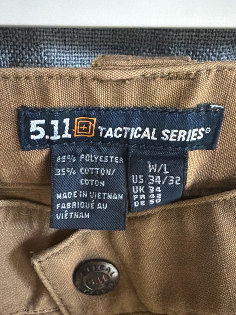 5.11 Tactical Men's Tan Field Jacket
